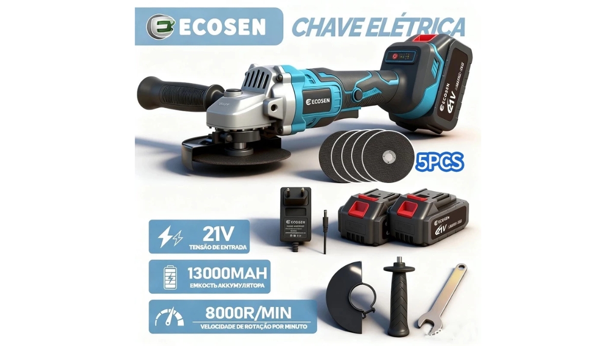 Review Esmerilhadeira Brushless Shopee