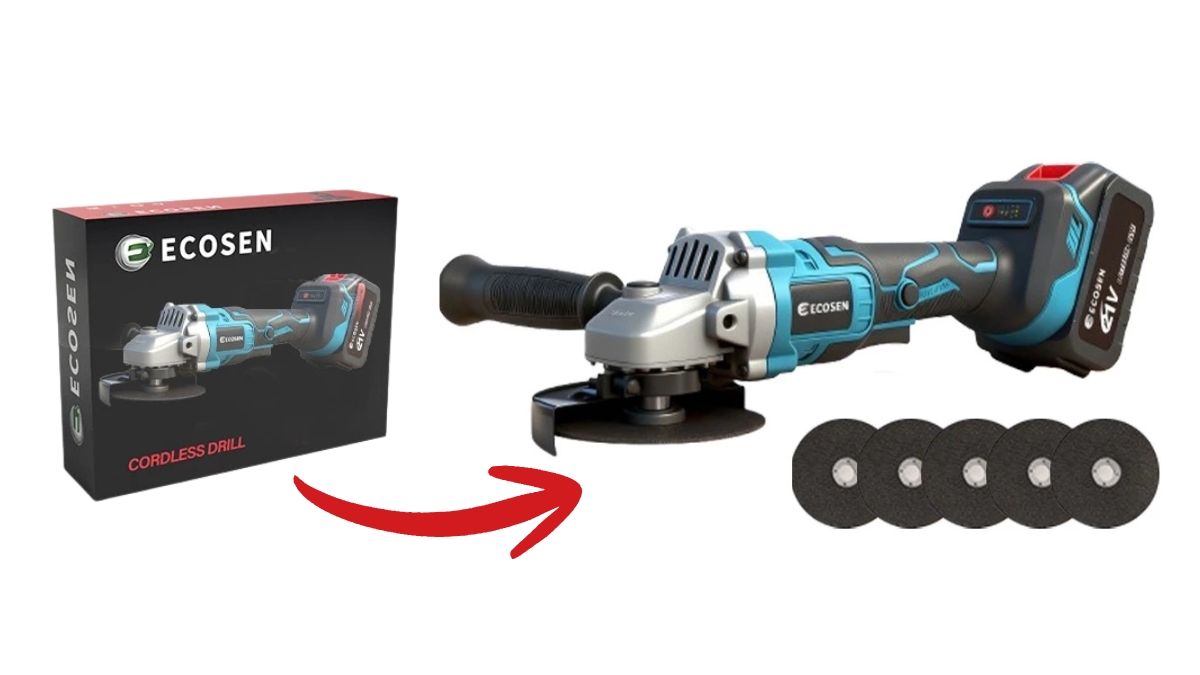 Como funciona Esmerilhadeira Sem Fio?