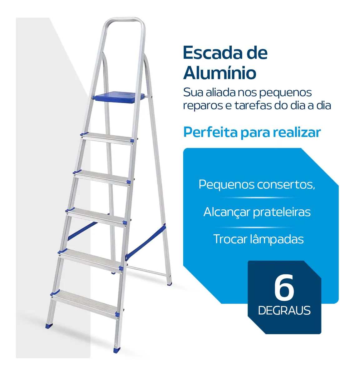 Escada 6 Degraus Frete Gratis: Review