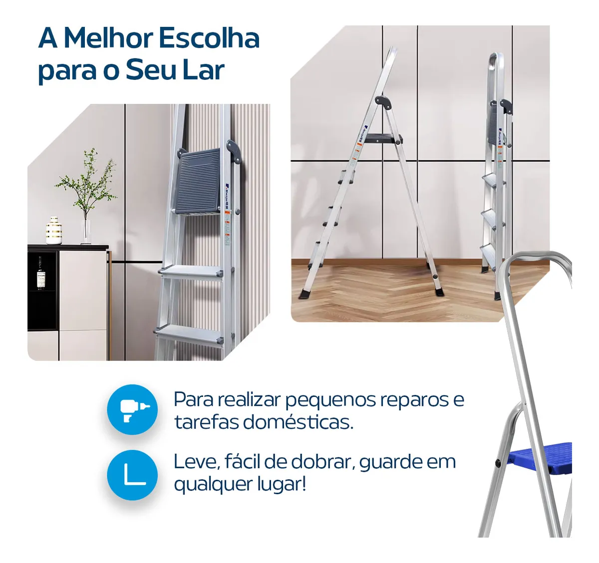 Melhores Escadas Alumínio 2026: Top