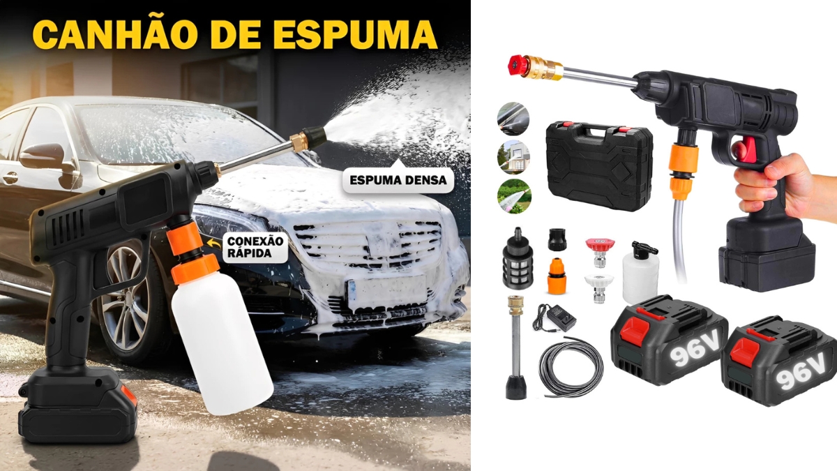 Lavadora Alta Pressão Portátil: Review