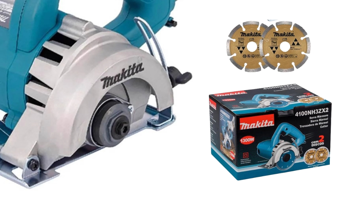 Como usar Serra Mármore Makita?
