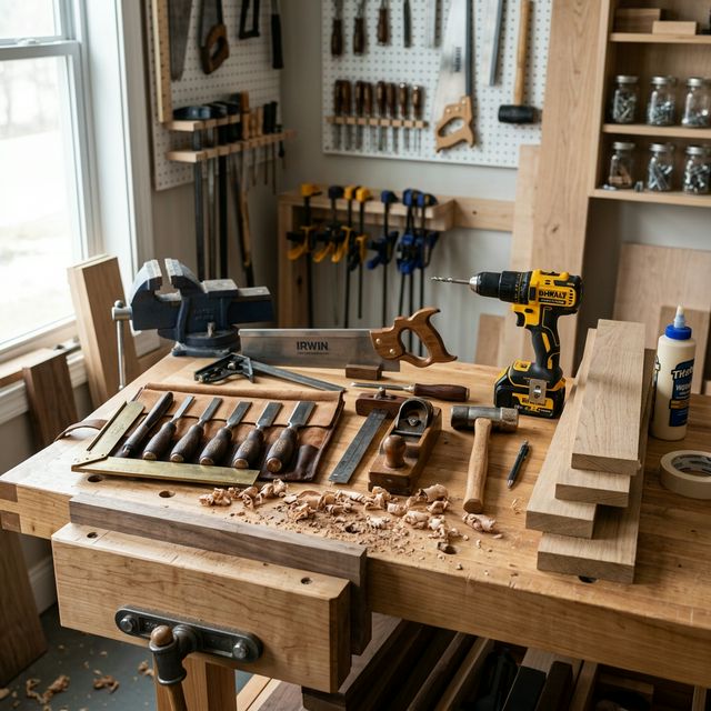 Kit Básico Marcenaria Iniciantes