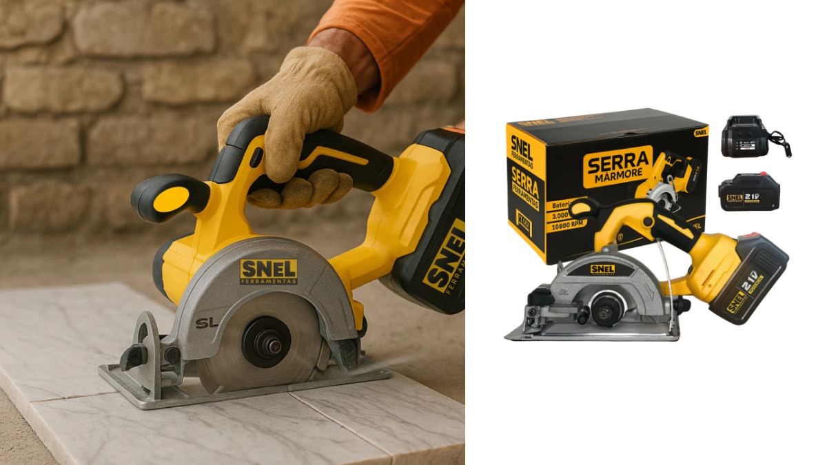Review Serra Mármore a Bateria 21V