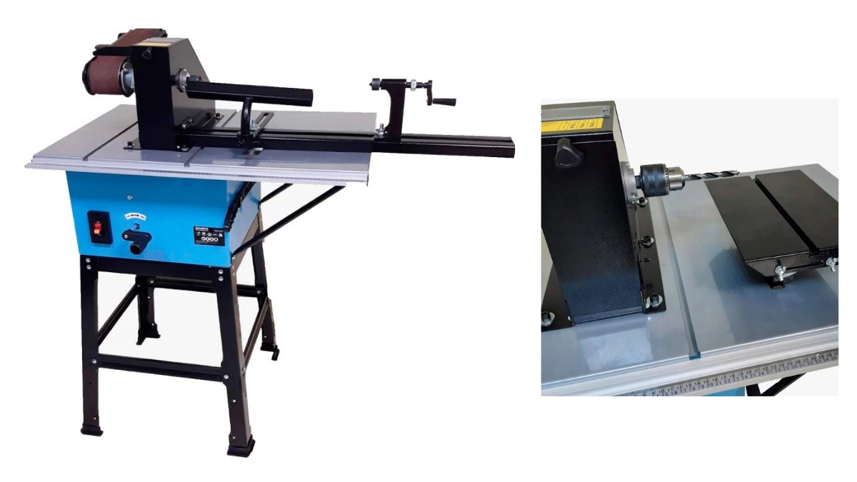 Especificações técnicas de mesa e potência da Gamma